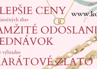 Najlepšie zľavy na zlaté šperky zo 14k zlata Korai