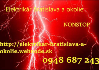 Elektrikár Bratislava NONSTOP