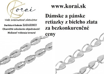 Retiazky z bieleho zlata Korai